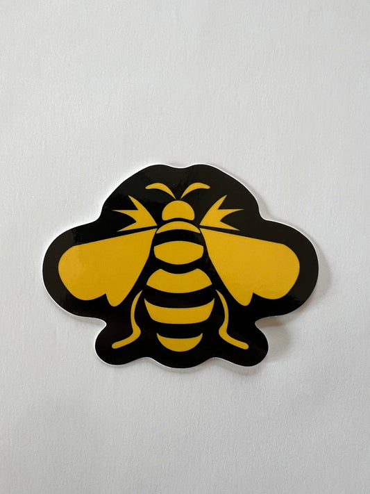 Be Aircooled Bee Mascot Sticker